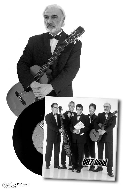 The 007 Band photoshop (via Worth1000.com)