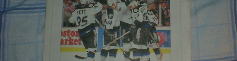 Tampa Bay Lightning playoff preview April 1996
